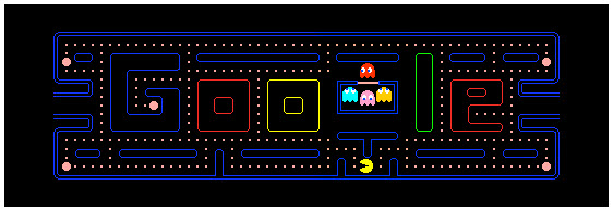 Google's Pac-Man mini game